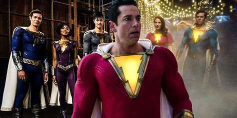 How Fury Of The Gods' Shazam Family Costumes Compare To The First Movie