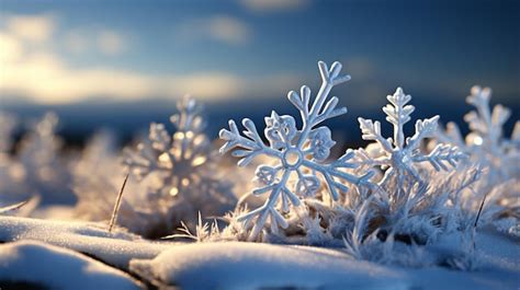 Premium AI Image | snowflake clipart HD 8K wallpaper Stock ...