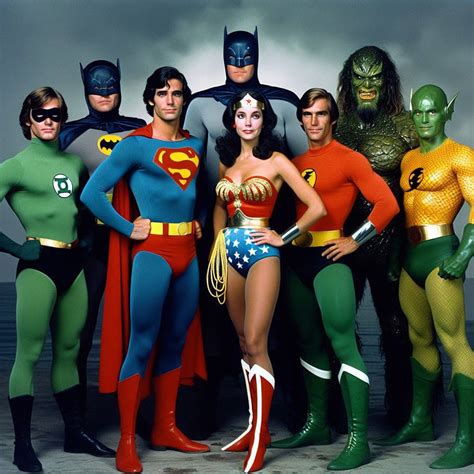 Superfriends - 70's Line-Up by Nega1 on DeviantArt