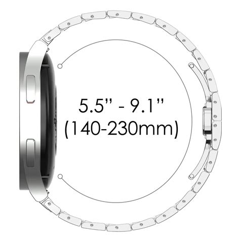 Stainless Steel Strap for Samsung Galaxy Watch 6 and Galaxy Watch 6 Cl