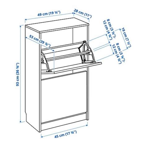 IKEA Shoe Cabinet, Furniture & Home Living, Furniture, Shelves ...