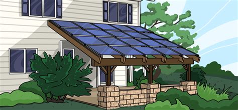 Solar panels for pergola: Electric patio - A1 SolarStore