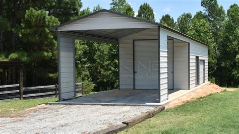 Why You Should Buy a Metal Carport with Enclosed Storage?