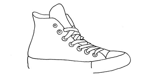 How To Draw A Shoe In Just 11 Easy And Quick Steps - Bujo Babe