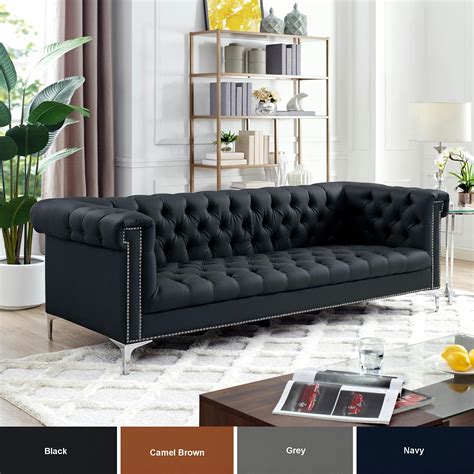 Modern Chesterfield Sofa | Baci Living Room