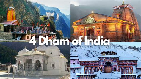 4 Dham of India: The Most Famous Hindu pilgrimage sites