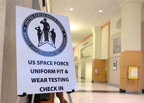 USSF completes service dress uniform fit tests > Space Operations ...