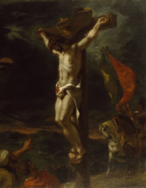 File:Eugène Delacroix - Christ on the Cross - Walters 3762 (2).jpg ...
