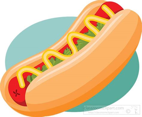 Hotdog Clipart Clipart Photo Image - tastey-hot-dog-clipart - Classroom Clipart