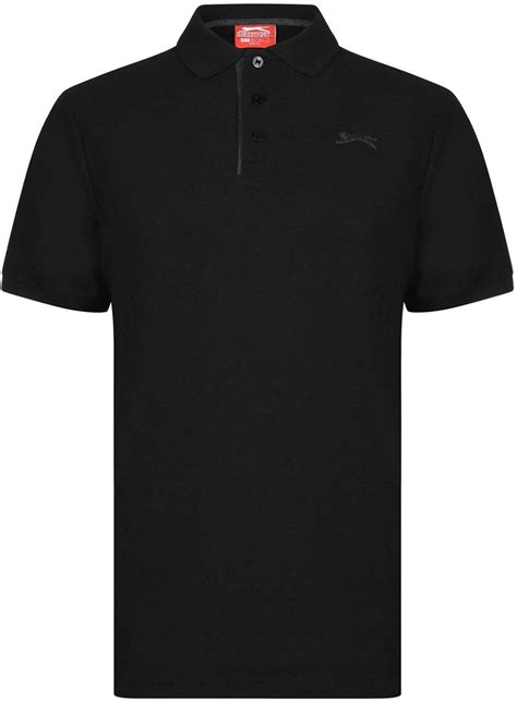 Slazenger Men's Polo Shirt Plain Colours Short Sleeve: Amazon.co.uk: Clothing