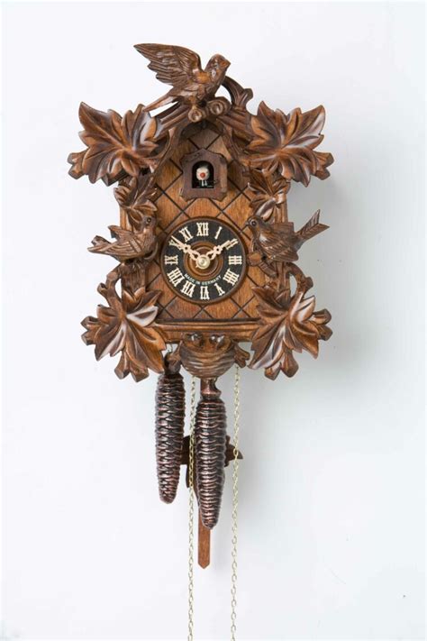 Original handmade Black Forest Cuckoo Clock / Made in Germany 2-1714-2nu - The world of Cuckoo ...