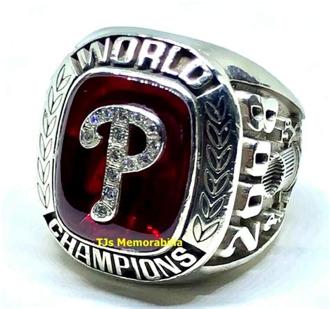 2008 PHILADELPHIA PHILLIES WORLD SERIES CHAMPIONSHIP RING STAFFER - Buy and Sell Championship Rings