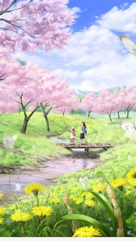 Anime Spring Wallpapers - Top Free Anime Spring Backgrounds ...