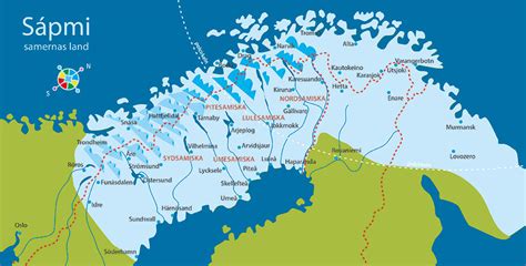 Sápmi-karta - Samer.se