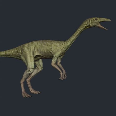 Compy dinosaur dino 3D Model Game ready .max .obj .fbx - CGTrader.com