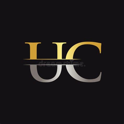 UC Letter Logo Design Template Vector Stock Vector - Illustration of ...