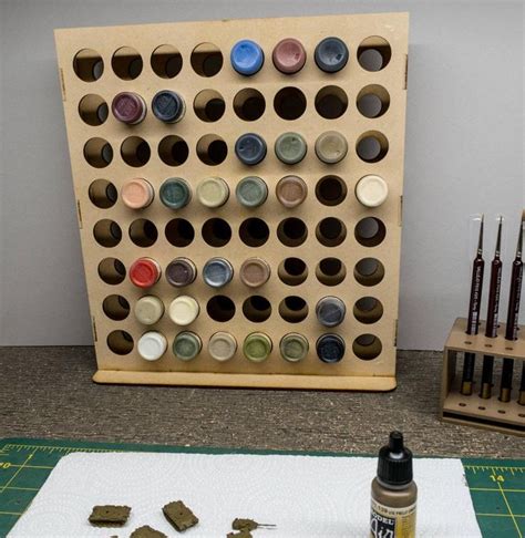 Vertical Paint Rack 26mm for Vallejo and Army Painter Style - Etsy ...