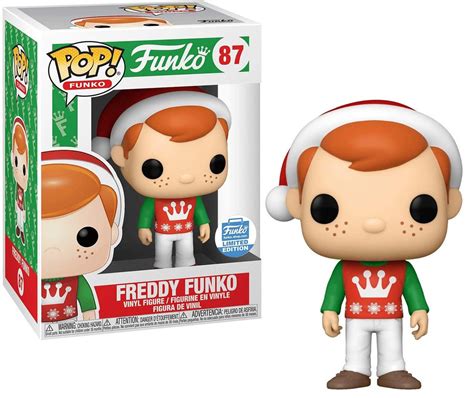 Funko POP Funko Holiday Freddy Funko Exclusive Vinyl Figure 87 - ToyWiz