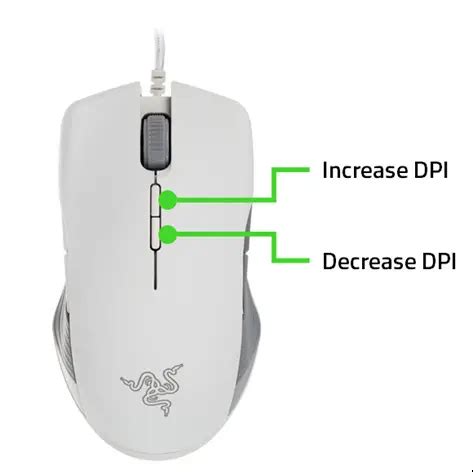 Change Razer Mouse DPI Sensitivity