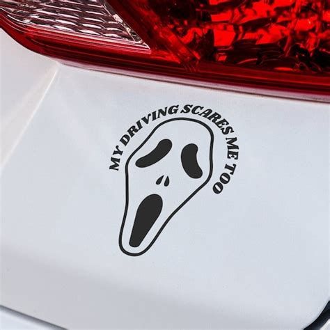 Ghostface Driving - Etsy