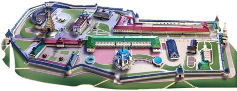 Map og Kazan Kremlin | Kazan, Kremlin, Map