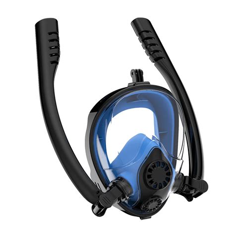 2019 New Anti Fog Full Face Diving Mask Women Men Kids Double Snorkels ...