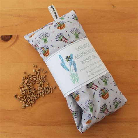 Lavender Aromatherapy Heat Microwaveable Wheat Bag - Rie Designed