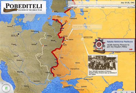 Detailed Operation Barbarossa Map