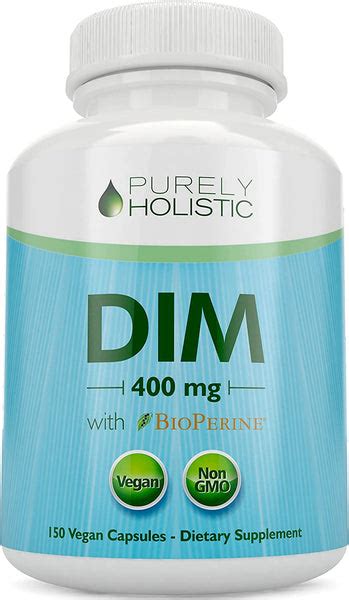 DIM Supplement 400mg with BioPerine – Purely Holistic