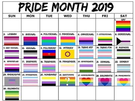 Pride Month Calendar 2024 June: A Guide To Celebrating Love And ...