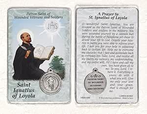 Amazon.com: Saint Ignatius of Loyola, Patron Saint of Wounded Veterans ...