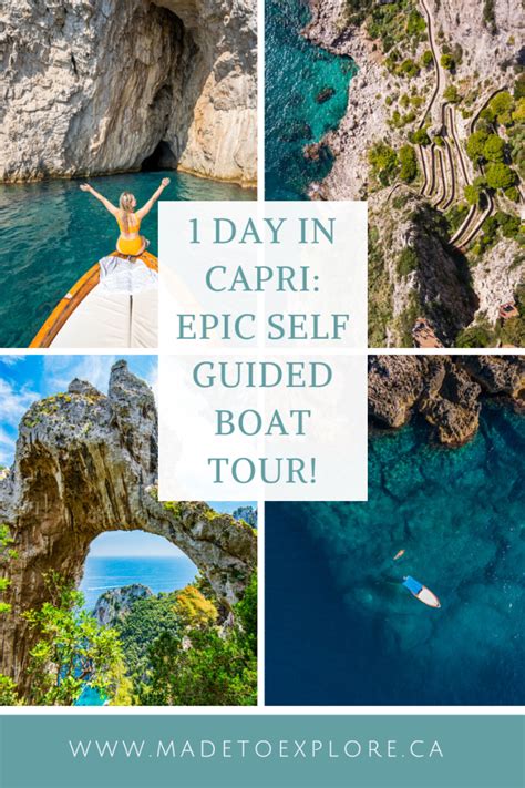 Self Guided Boat Tour in Capri: Save Money +Ditch Crowds!