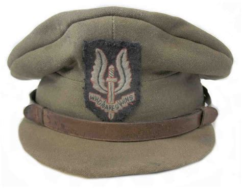 WW2 SAS Officers Cap Version 2 SAS badge