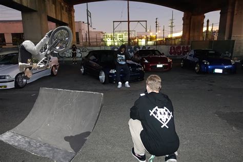 XAVIER WULF CAR MEET AND BMX JAM - YouTube