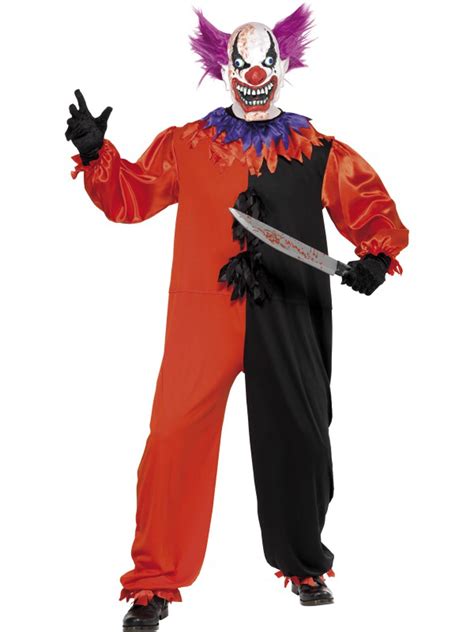 Sinister Bobo The Clown Scary Costume Adult Medium - Walmart.com