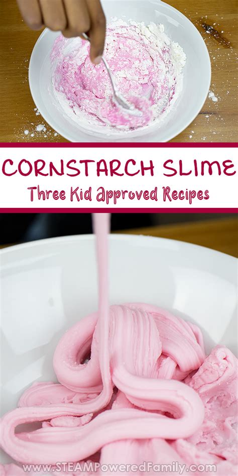 How To Make Cornstarch Slime - 5 Easy Recipes To Make Now!