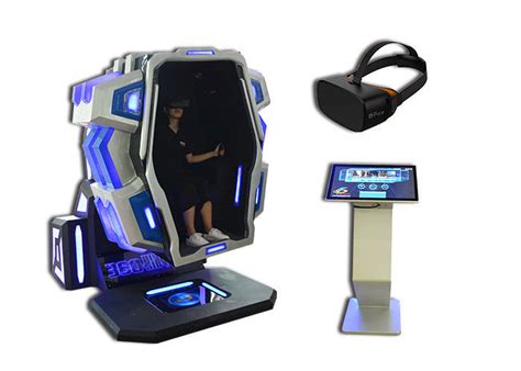 Single Player 360 Degree VR Pod Flight Simulator / 9D VR Chair