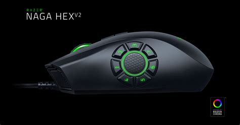 Razer Naga Hex V2 Gaming Mouse - OP MOBA Mouse