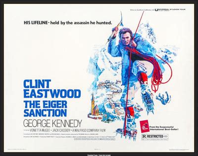 The Eiger Sanction (1975) Original Half-Sheet Movie Poster - Original Film Art - Vintage Movie ...