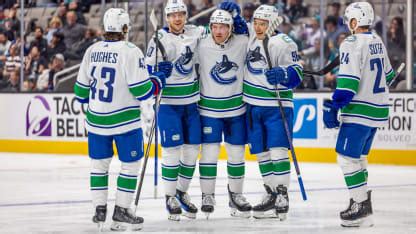 Canucks Capitalize On Power Play In 10-1 Win Over Sharks | Vancouver ...