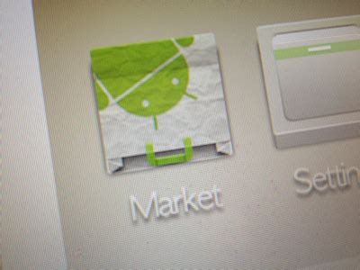 Android Market App Icon by vinci on Dribbble