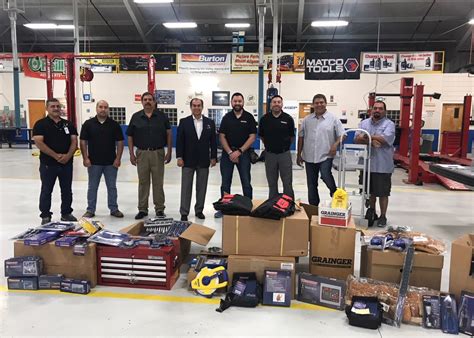 Grainger Industrial Supply recently donated $6,000 worth of tools to assist students in their ...