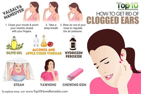 How to Get Rid of Clogged Ears | Top 10 Home Remedies