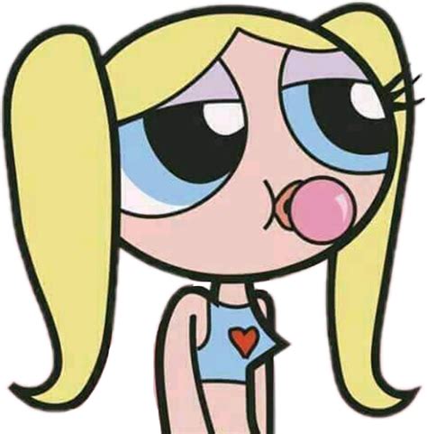 Girlpower Powerpuffgirls Teenager Bubbles - Powerpuff Girls Bubbles Teenager Clipart - Full Size ...