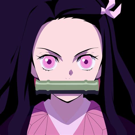 1080x1080 Resolution Nezuko Kamado Demon Slayer Kimetsu no Yaiba Art ...