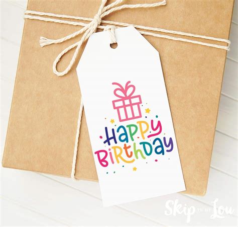 Happy Birthday Tags | Skip To My Lou