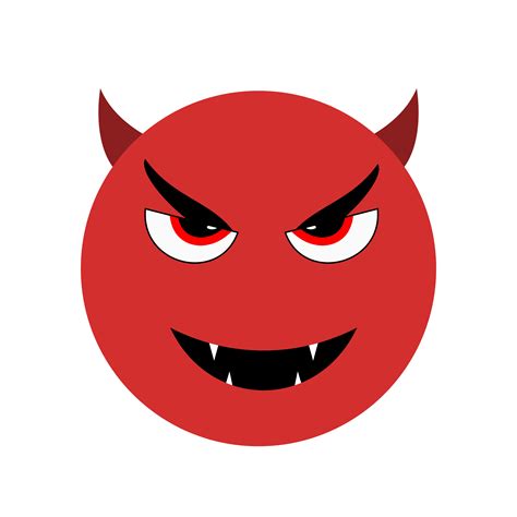 Devil Emoji Vector Icon 379482 Vector Art at Vecteezy