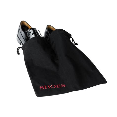 Shoe Bag, Black | Cloth Shoe Bags | Cloth Bags | In-Room Accessories | Room Accessories | Open ...