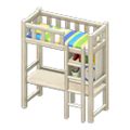 Loft Bed with Desk (New Horizons) - Animal Crossing Wiki - Nookipedia