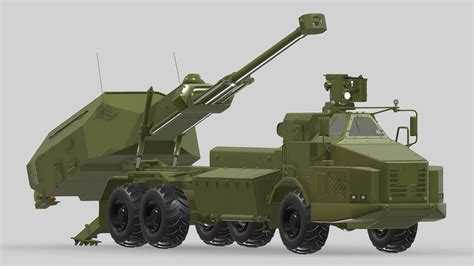 Archer Artillery System - Buy Royalty Free 3D model by Frezzy (@frezzy3d) [e8b27ab] - Sketchfab ...